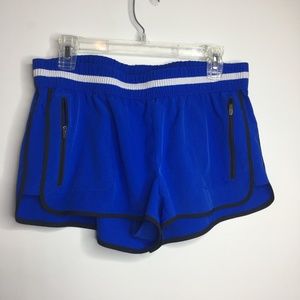Fabletics blue black Tyson Short shorts running